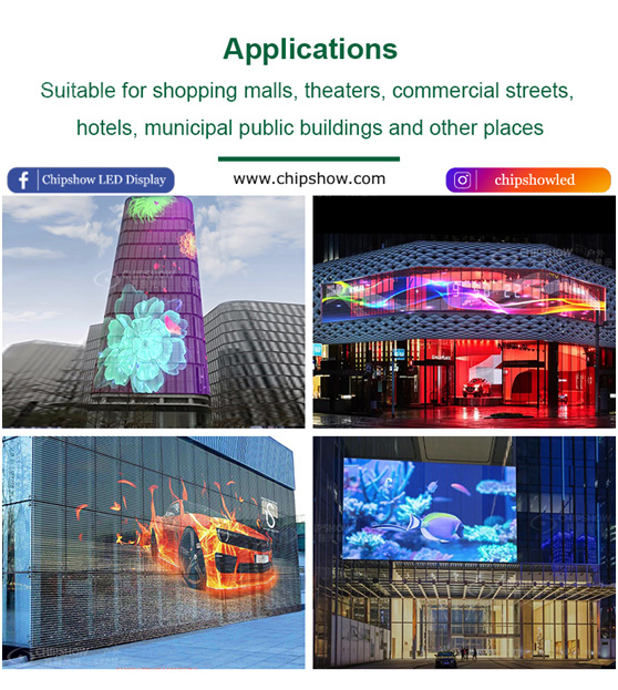 Schermo pubblicitario cavo