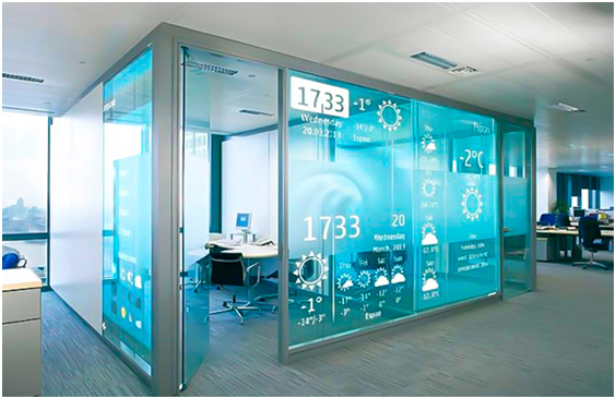 Display a LED trasparente