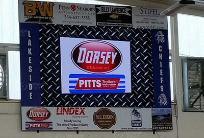 schermo a led per interni p6