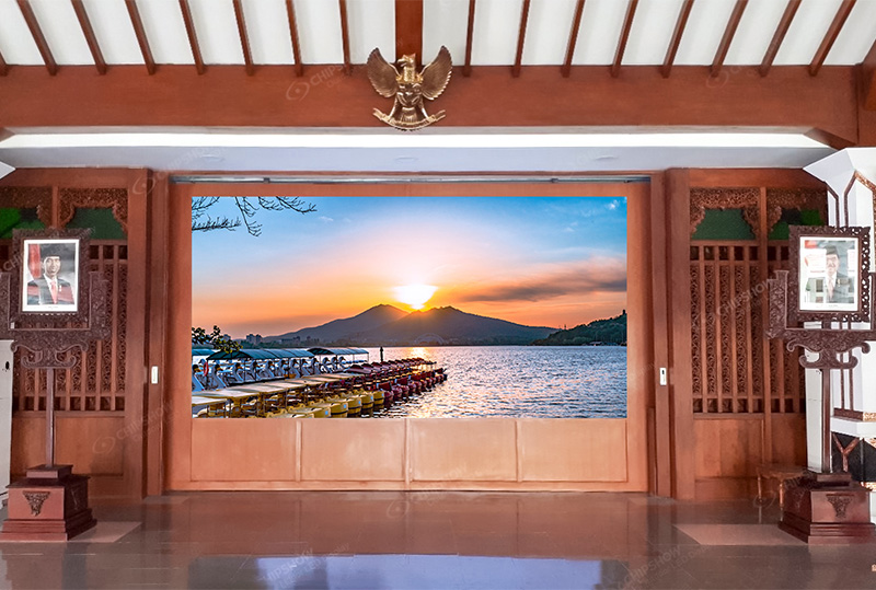 Progetto Indonesia per interni con display a colori a LED P2.5